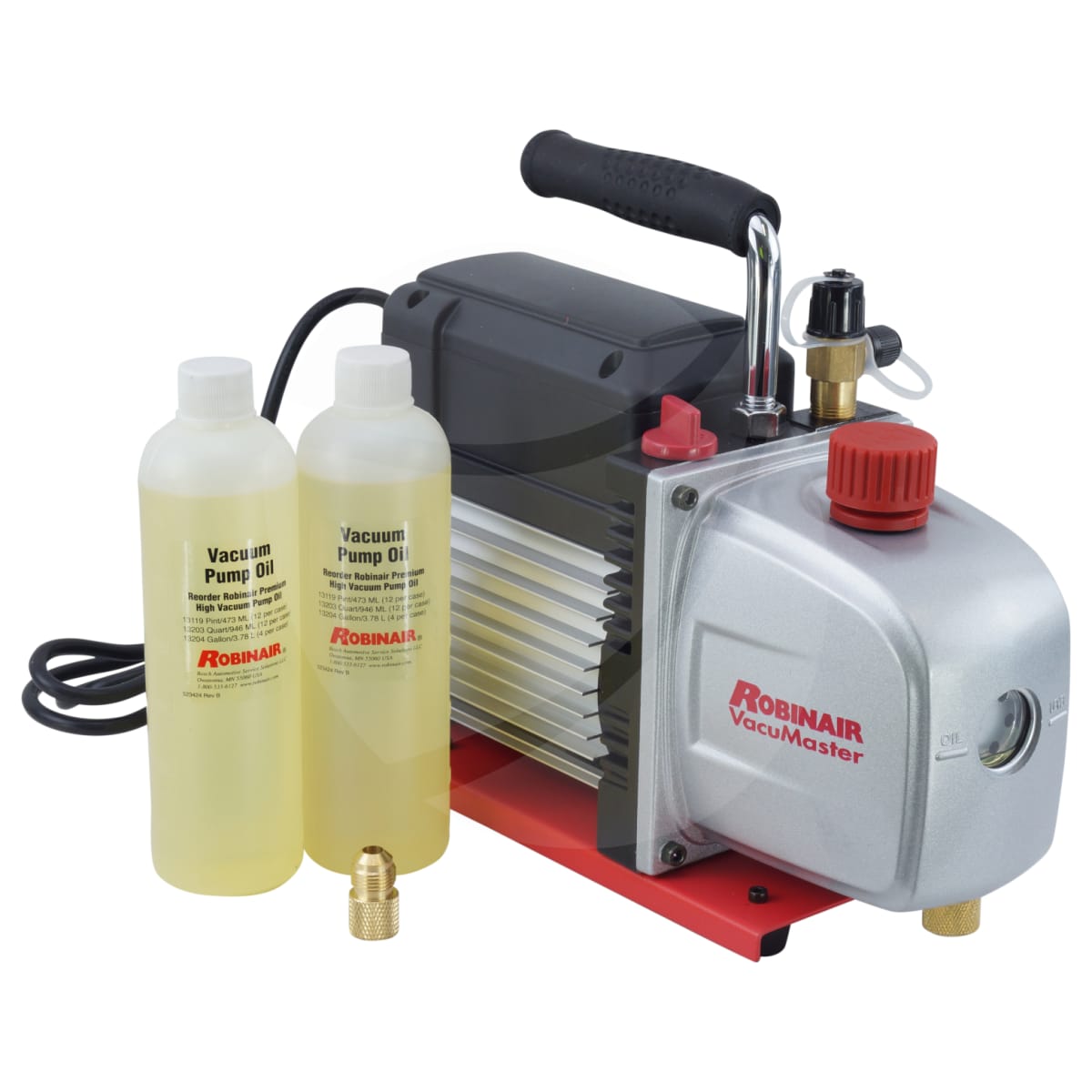 VACUUM PUMP, ROBINAIR, R1234YF, R32, 118LPM, VACUMASTER, 2STAGE